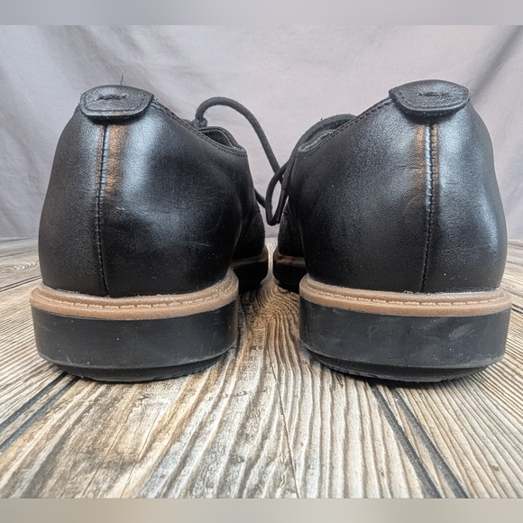 Clarks Collection Raisie Bloom Oxford Size 8.5 Black/Gray Tweed - Picture 8 of 12